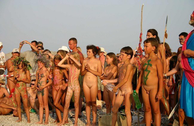 Photos family nudism beauty contest [sunny beach]