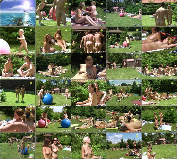 You can never get enough sunbathing - Naturist freedom family nudism video [720×489 | 01:04:28 | 3.01 GB]