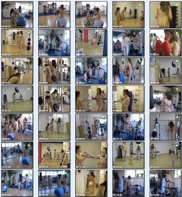 Fitness Girls - Naturist freedom family nudism video [720×480 | 00:55:20 | 4.1 GB]