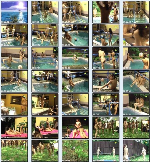 Poruba girls afternoon - Naturist freedom family nudism video in the pool [720×480 | 00:45:57 | 2.6 GB]