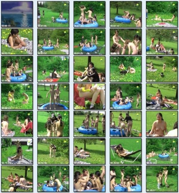 Small Trampoline - Naturist freedom family nudism video [720×480 | 01:23:43 | 2.5 GB]