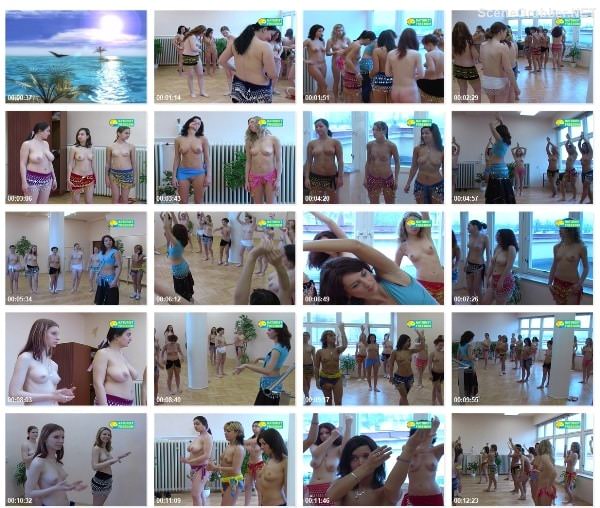 Belly Dancing  - dance school, young nudists video [720×480 | 01:25:08 | 3.9 GB]