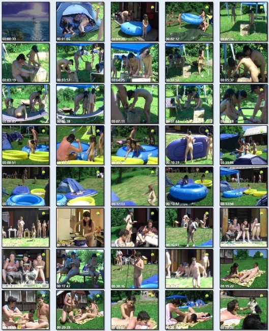 Tents - Naturist freedom family nudism video [720×480 | 01:11:28 | 4.2 GB]