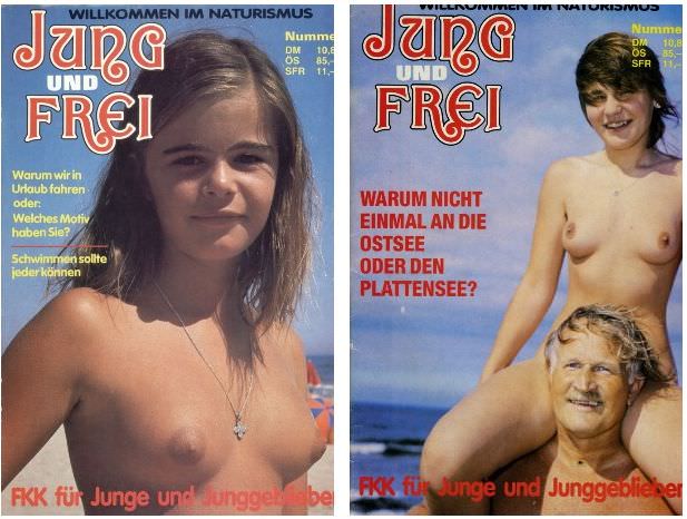 German retro magazines about nudism full edition №1-115